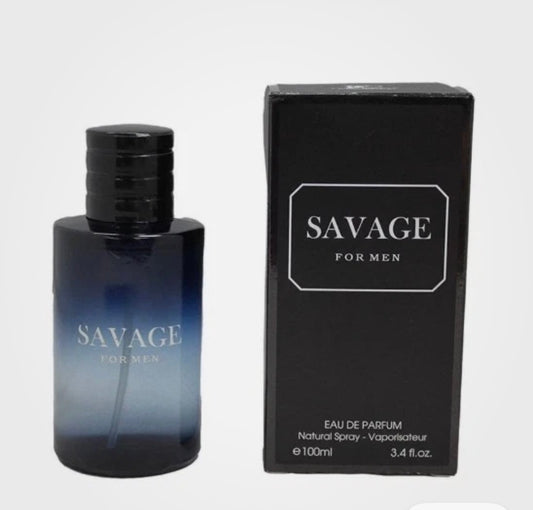 Savage Savage for Men Eau de
Parfum Natural Spray Regular Size
3.4 fl